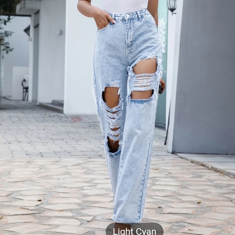 High waist jeans
